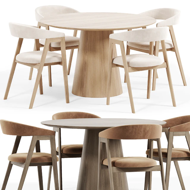 Trevor Chair, Laurie Kitchen table — Скачать