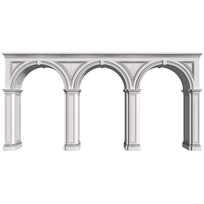Арка в классическом стиле. Арочный межкомнатный проем.Аркада.Door Portal.Arched Opening.Arched doorway — Вид 2