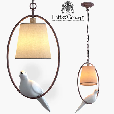 Подвесной светильник Norman Bird Chandelier One — Вид 1