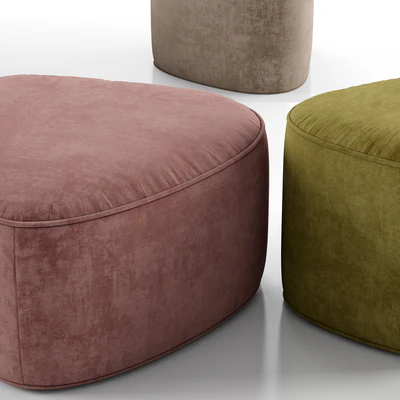 Pebble ottoman - West Elm — Ver 2
