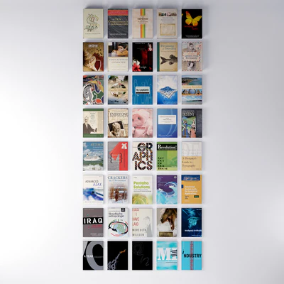 Contemporary Books Collection, 40 pcs — Ver 2