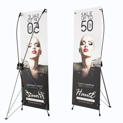 Advertising Banner Stands — Ver 2
