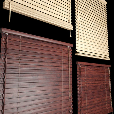 Horizontal bamboo blinds — Ver 3
