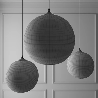 Suspended Lamp Jeremy Solitaire — Ver 2