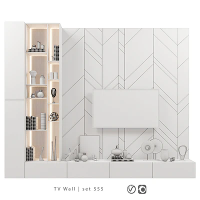 TV Wall | set 555 — Ver 2