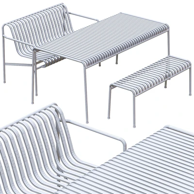 Palissade Hay Table Set2 — Ver 2
