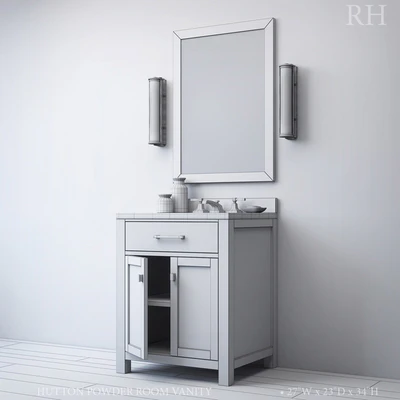 HUTTON POWDER ROOM VANITY — Вид 2