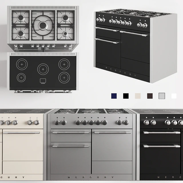 Gas and electric stove AGA Mercury — Descargar
