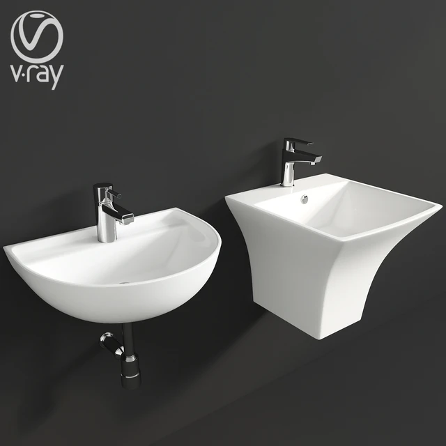 Cera Modern Wash Basin Set Combo — Скачать