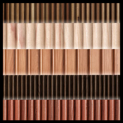 Milled wood panels — Вид 2