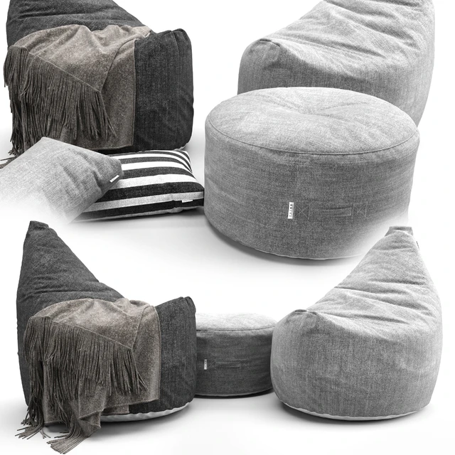 Weekend Set Lounge Satellite Beanbag — Descargar