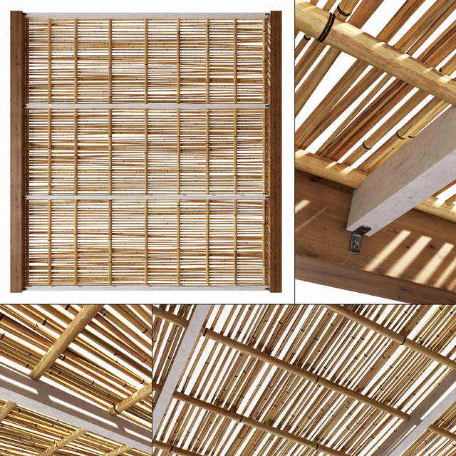 Bamboo branch decor Ceiling n21 / Ceiling from bamboo branches decor number 21 — Descargar