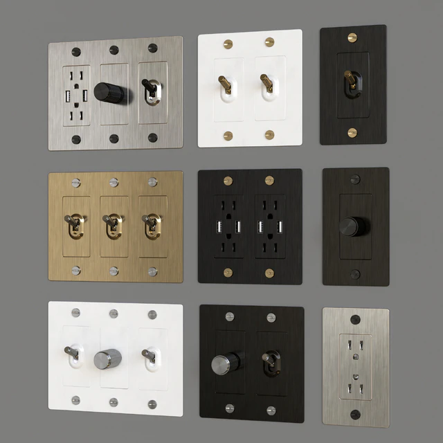 Buster & Punch US switches & sockets — Descargar