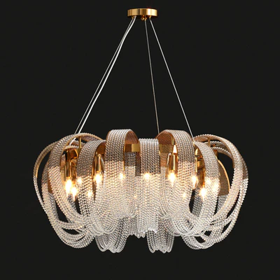 Pelagia Crystal round chandelier — Ver 1