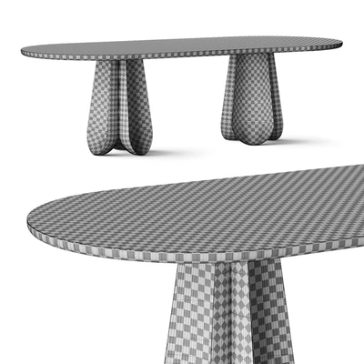 Emmanuel Levet Stenne Dress Up Oblongue Dining Table — Вид 2