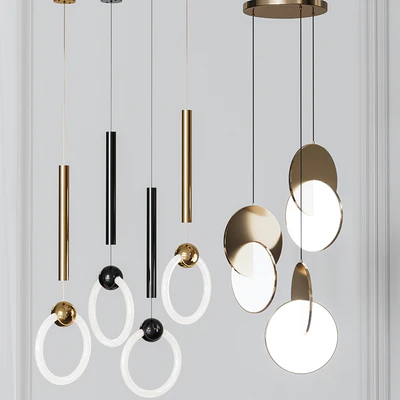 Four Pendant Lights amazing set vol. 24 — Ver 2