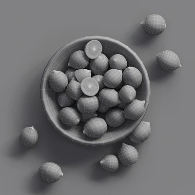 Bowl of limes — View 2