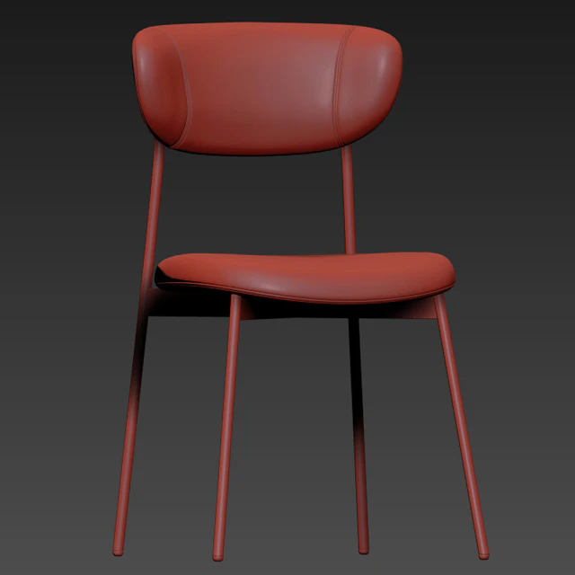Mid-Century Petal Dining Chair — Descargar