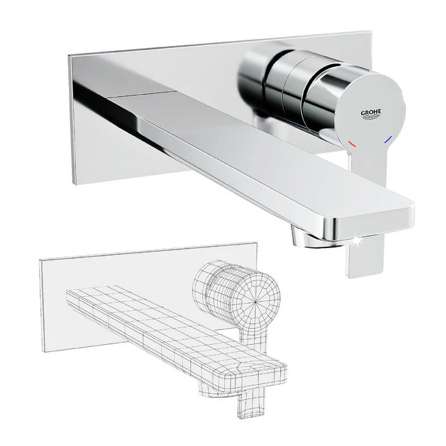 Grohe Lineare basin mixers — Скачать