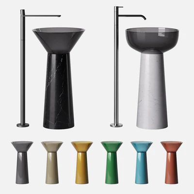 A set of sinks and faucets Antonio Lupi Albume — Ver 1