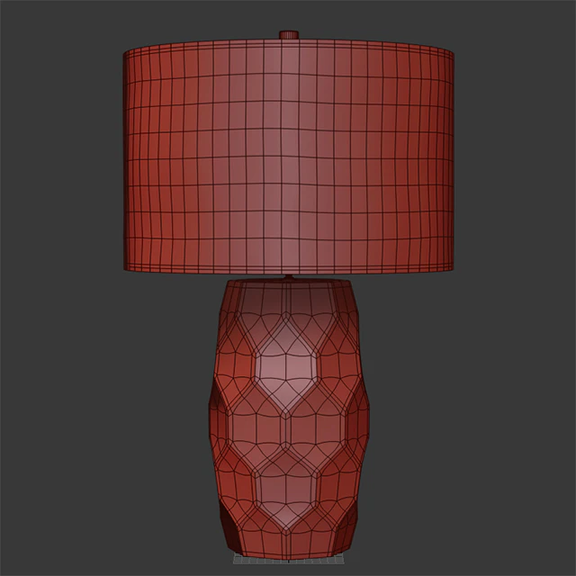 Pottery Barn VINCE Faceted Table Lamp — Скачать
