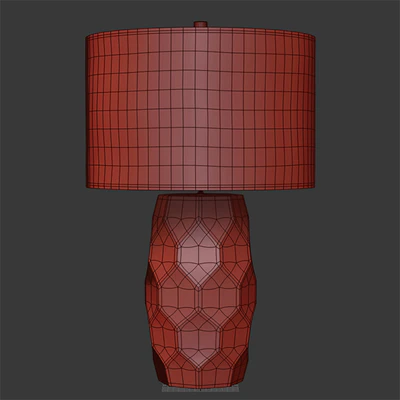 Pottery Barn VINCE Faceted Table Lamp — Вид 2