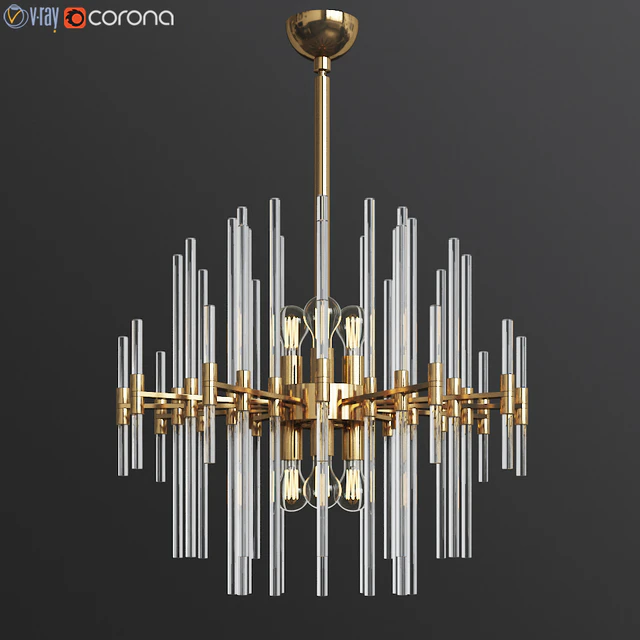 Quebec 6-Light Chandelier — Download
