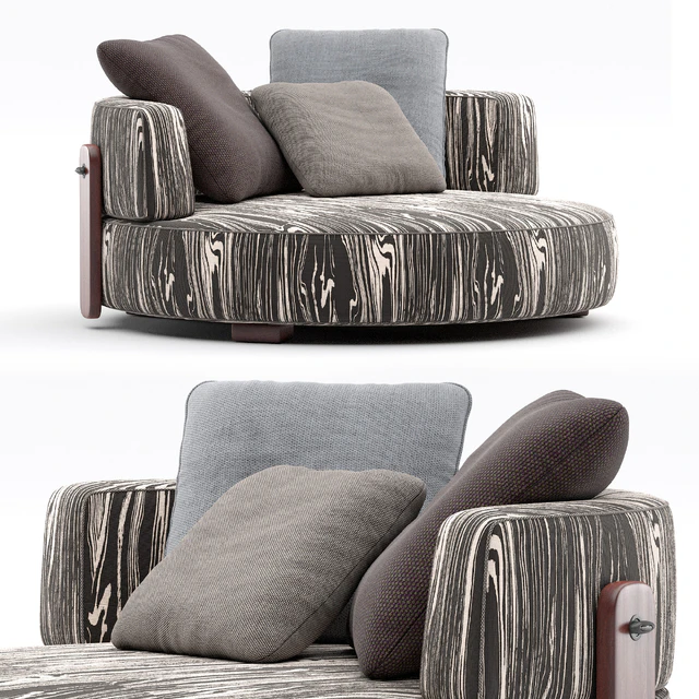 LOVESEAT Florida By Minotti — Скачать