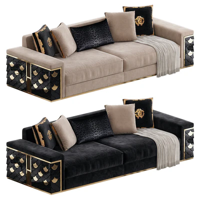 Prens metal sofa — Ver 2