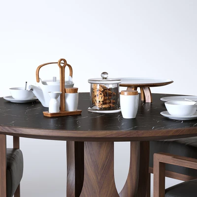 Siam Dinning table and Barchetta with Artesano — Ver 2