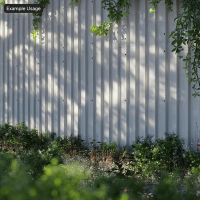 fluted concrete wall texture off white — Вид 3