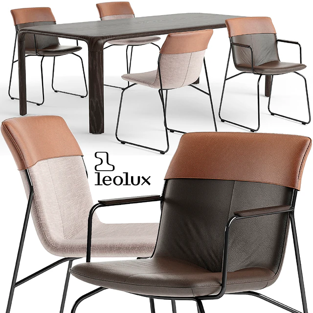 Leolux Ditte chair set — Descargar