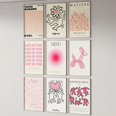 256 frame models 01 pink vibe posters 01 — View 2