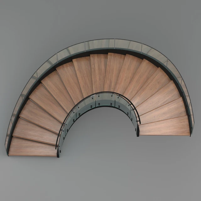 Donyavi half circle stair — Скачать