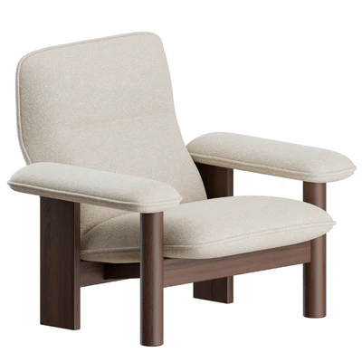 Brasilia Lounge Chair + Ottoman by Menu — Ver 1