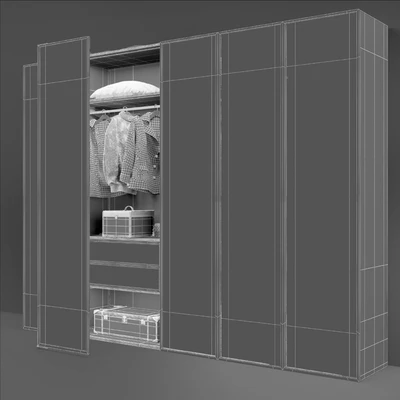 Wardrobe Molteni Gliss Master — Ver 2