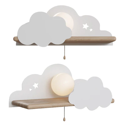 Loft Concept Wall Cloud Lamp — Вид 1