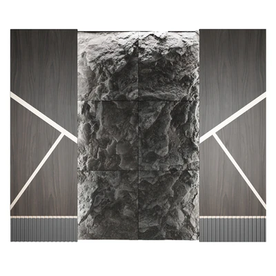 Wall rock panel №4 — Вид 1