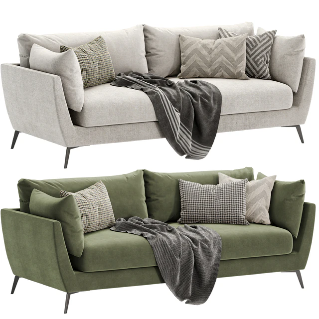 skyler 3 seater fabric sofa — Descargar