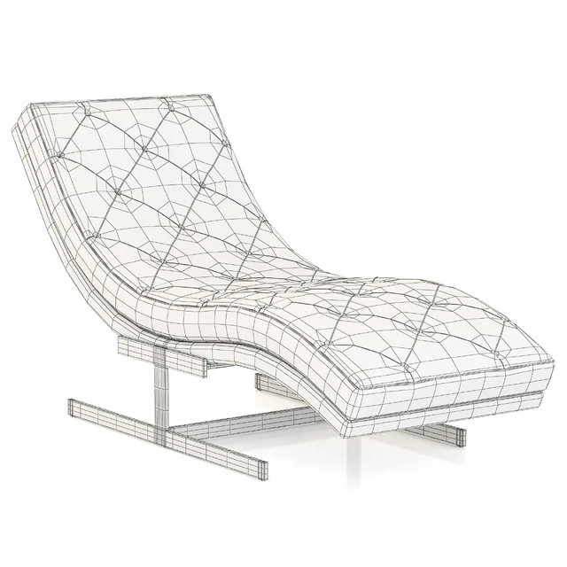 RH Modern Royce Leather Chaise — Скачать