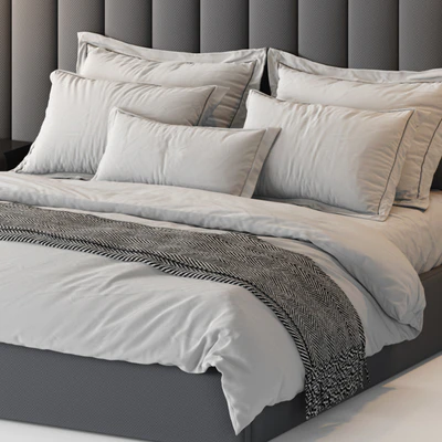 RH Modena Vertical Channel Extended Platform Bed2 — Вид 3