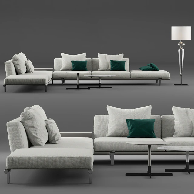 Modular sofa PoltronaFrau-Let It Be — Descargar