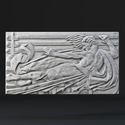 Art Deco Bas Relief — Ver 1