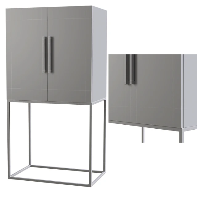 Барный шкаф  Theodore Alexander CURTICE BAR CABINET — Скачать