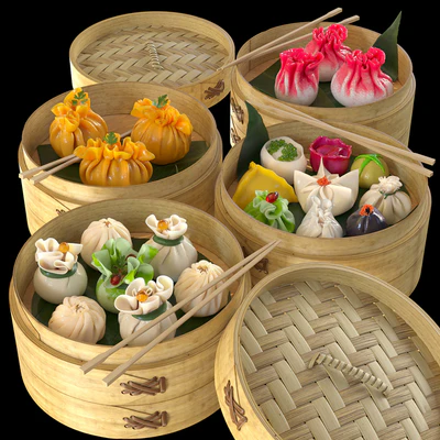 Dim Sum / Dum Sam / Chinese dumplings — Ver 1