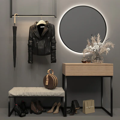Decorative set in the hall 7 — Ver 2