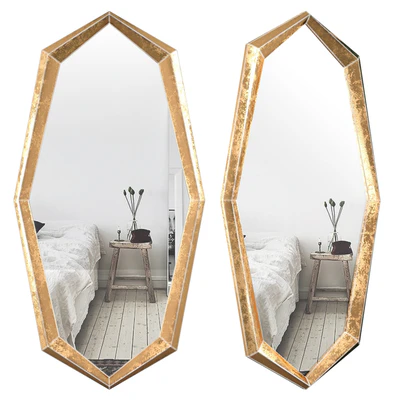 Gold Octagonal Mirror - Eichholtz Narcissus 112695 — Вид 1