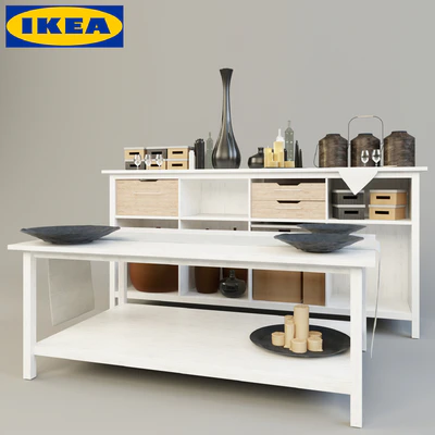 IKEA консольный и журнальный стол серии Хемнэс — Вид 1