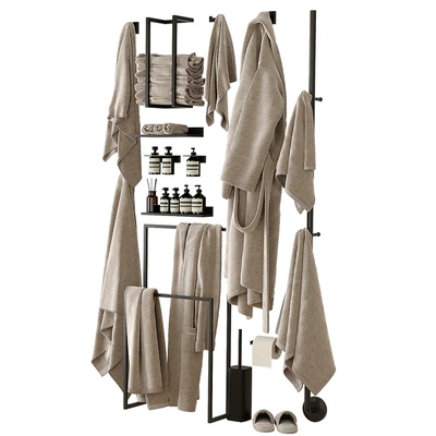Decorative set for the bathroom 306 — Ver 2