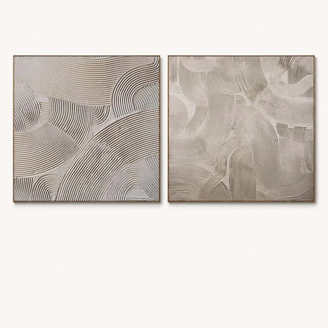 Plaster two square photo frames T-108 — Descargar
